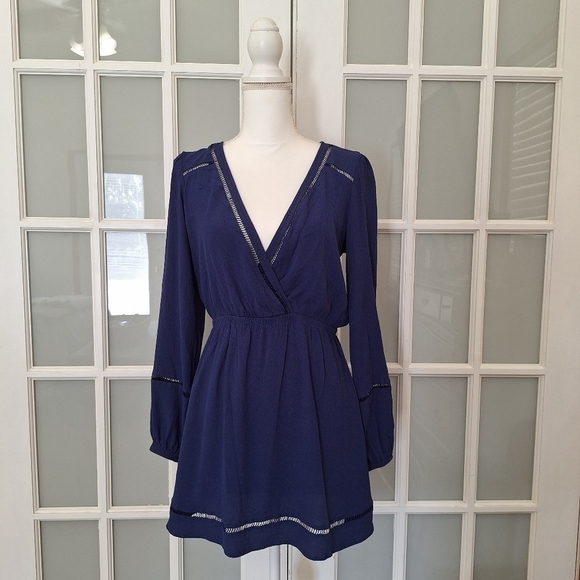 Lovers + Friends Freshwater Dress in Navy - Picture 4 of 16